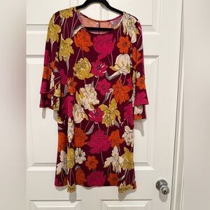 Floral Print Women's Dress
